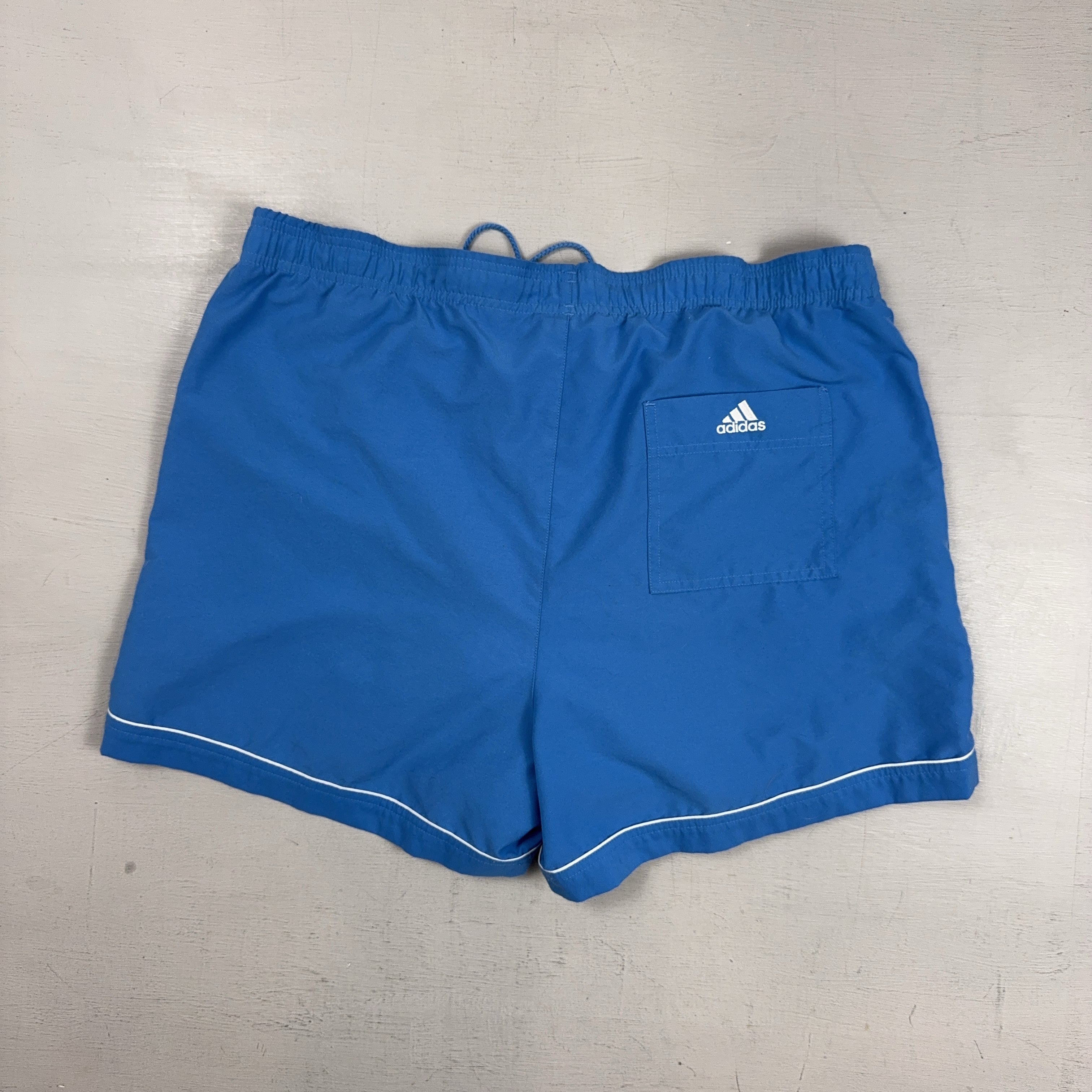 Vintage Adidas Blue Shorts (L)