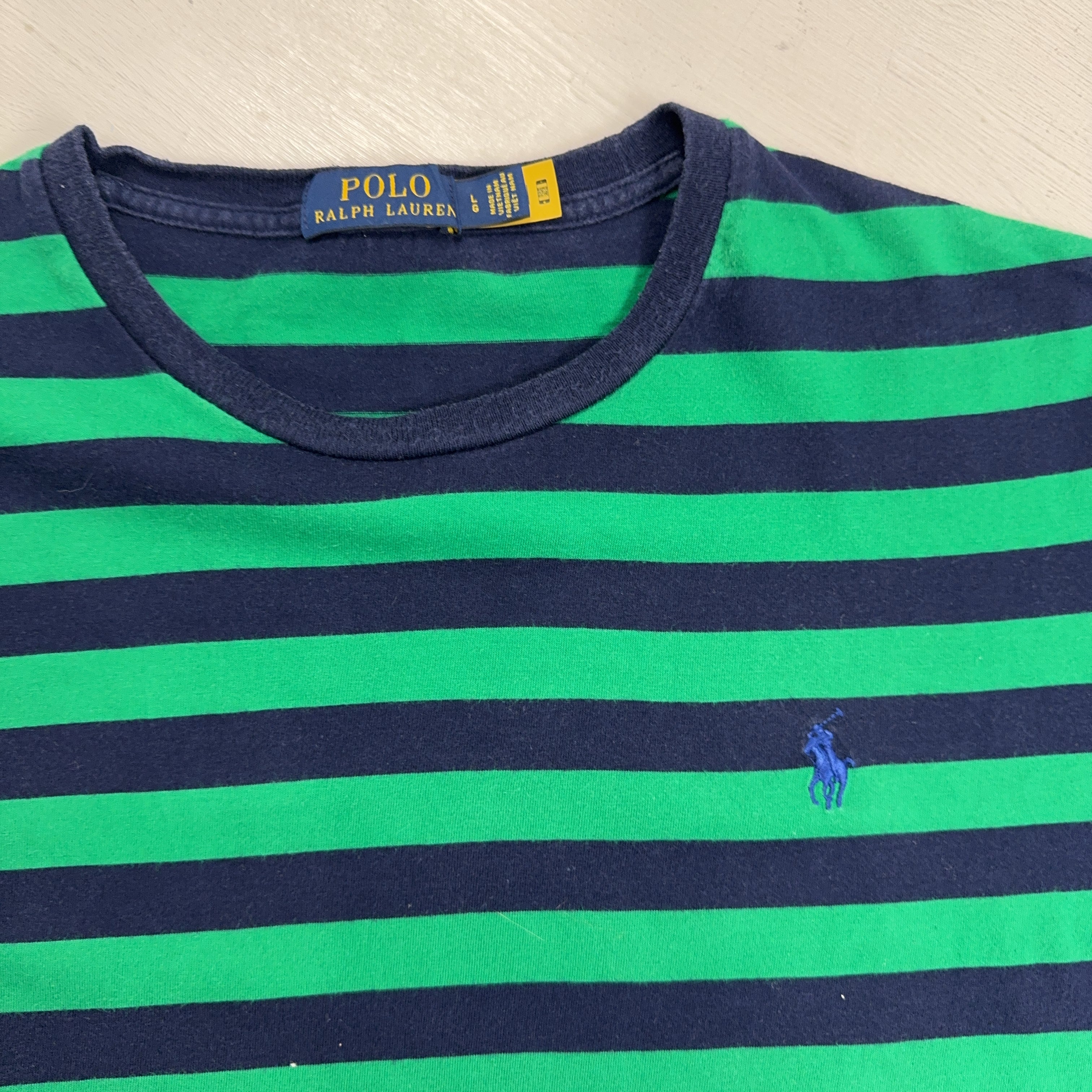 Vintage Polo Ralph Lauren Multicoloured T-shirt (L)