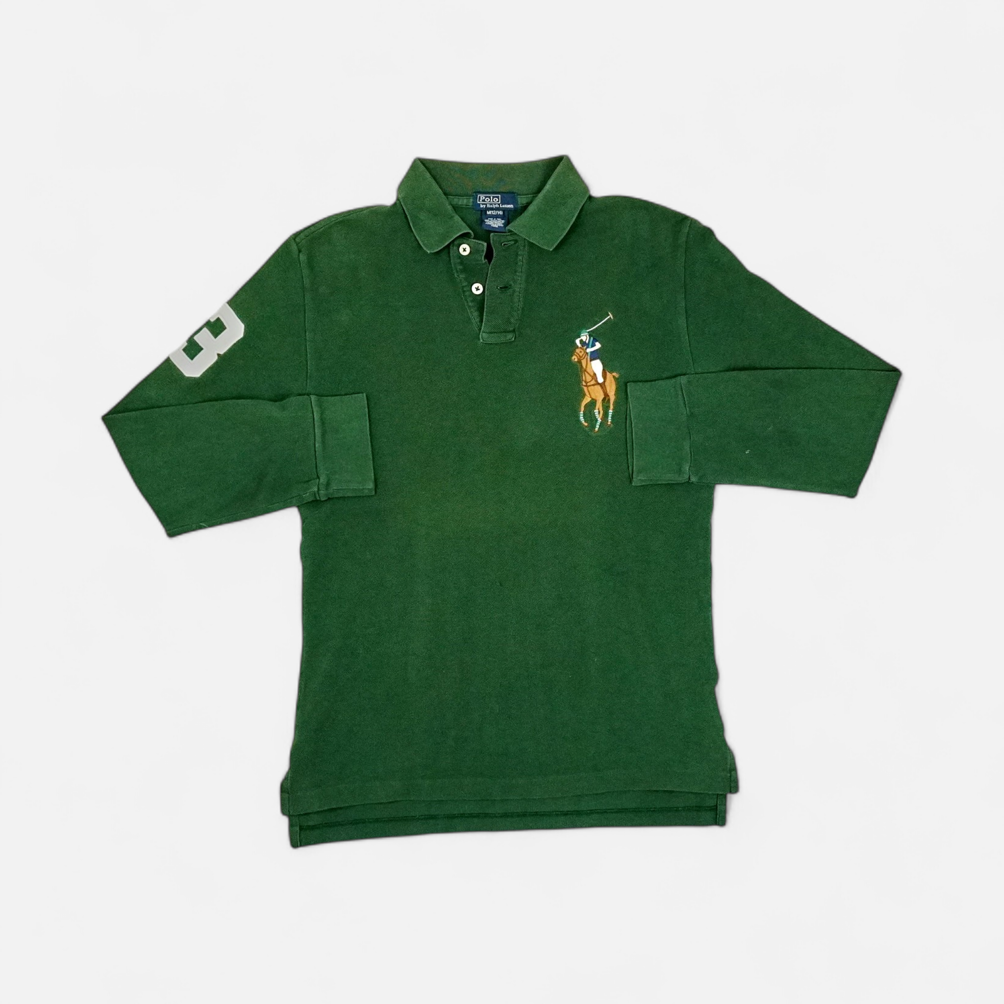 Vintage Polo Ralph Lauren Green Shirt (XS)