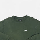 Vintage Stüssy Green Sweatshirt (M)