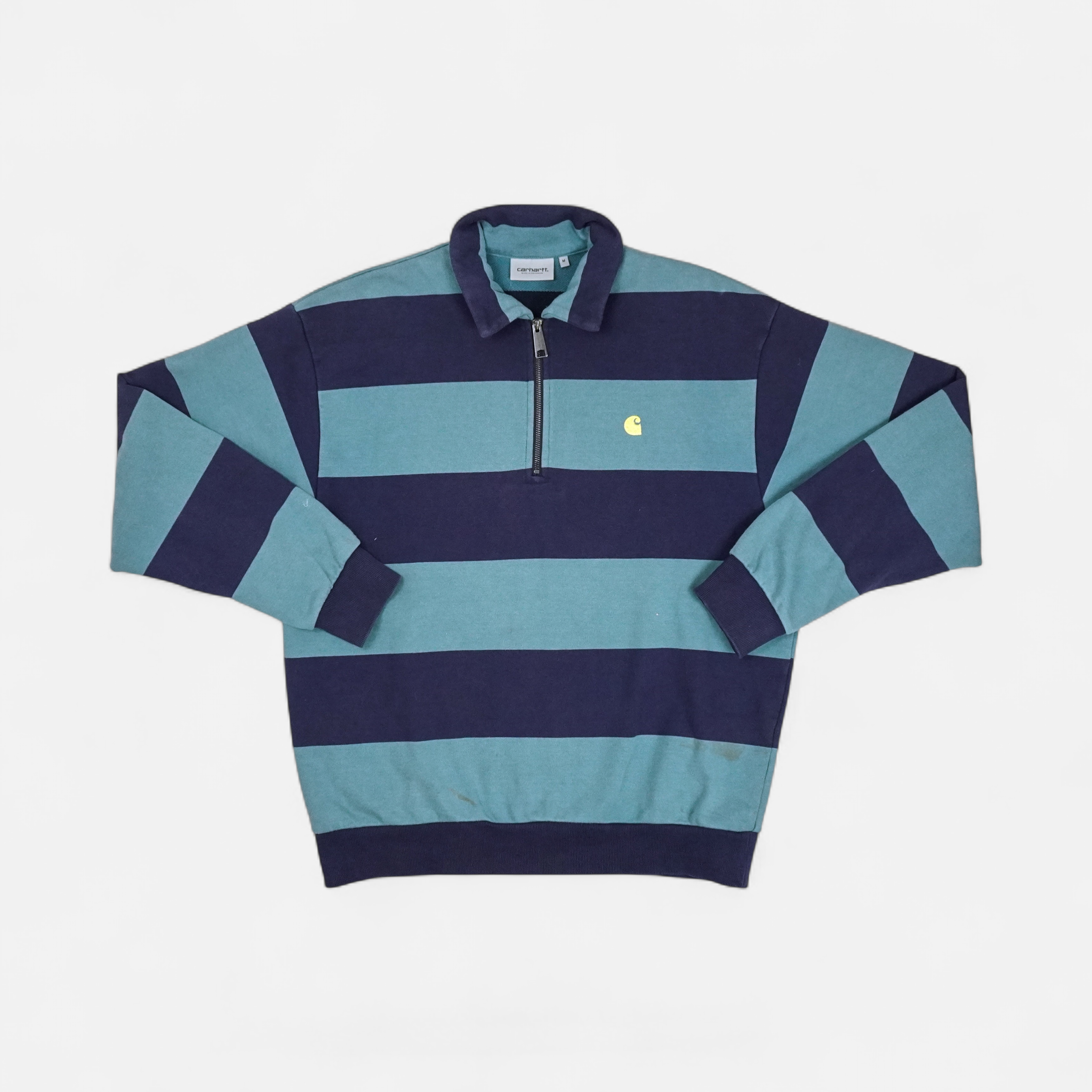 Vintage Carhartt Blue 1/4 Zip (M)