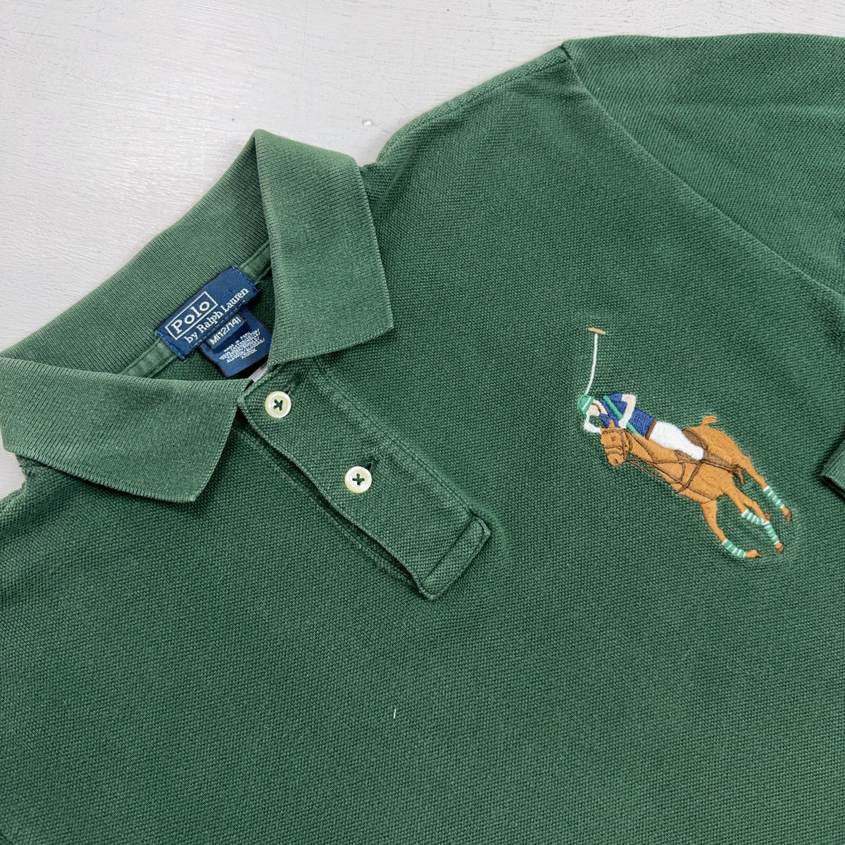 Vintage Polo By Ralph Lauren Green 1/4 Zip (XS)