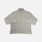 Vintage Polo Ralph Lauren Grey 1/4 Zip (M)