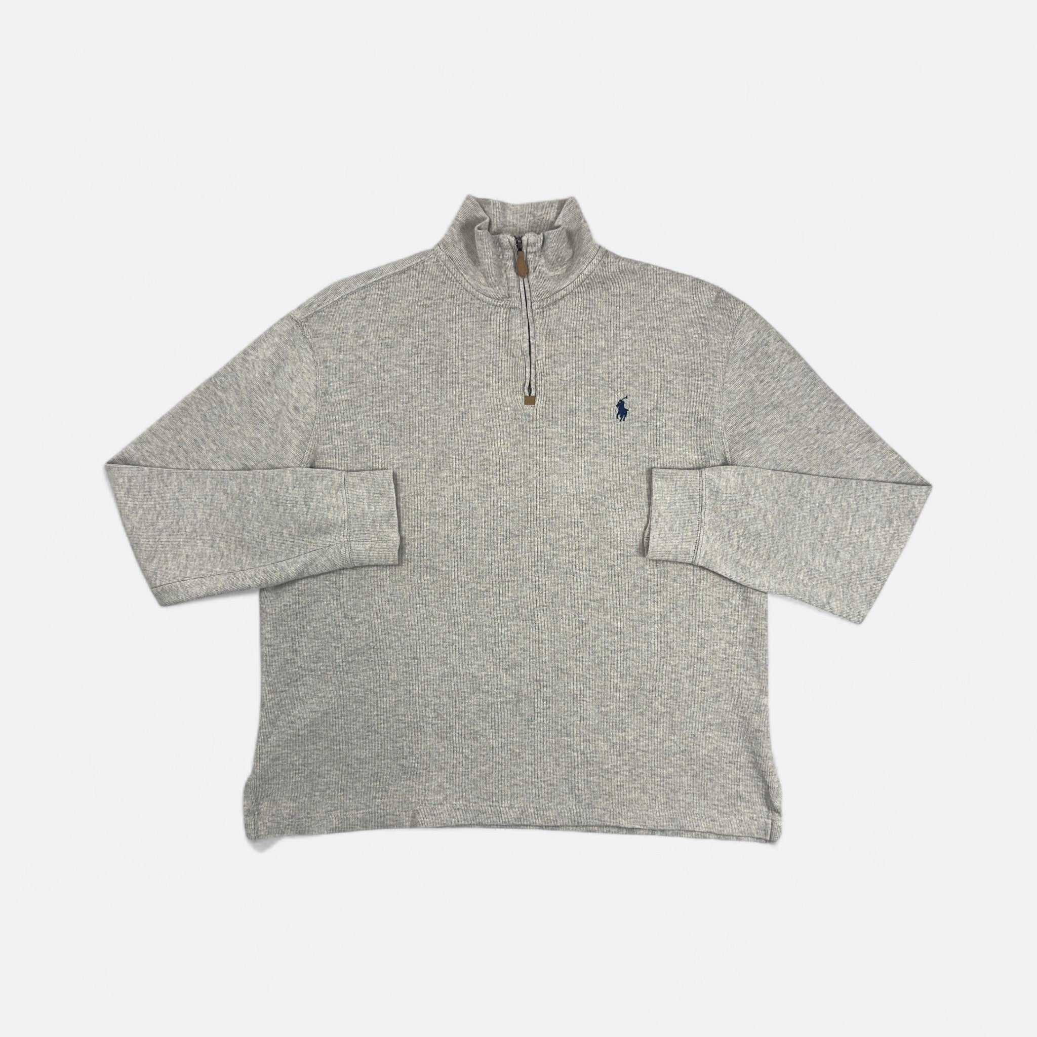 Vintage Polo Ralph Lauren Grey 1/4 Zip (M)