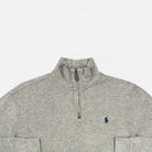 Vintage Polo Ralph Lauren Grey 1/4 Zip (M)