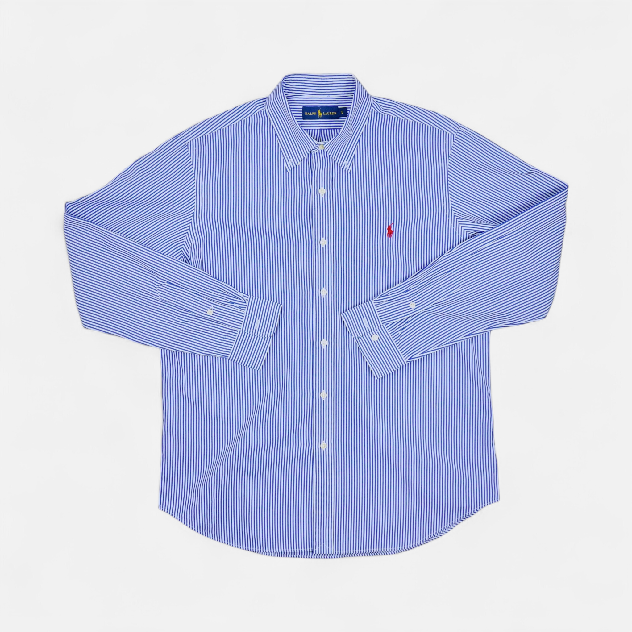 Vintage Ralph Lauren Blue Shirt (L)