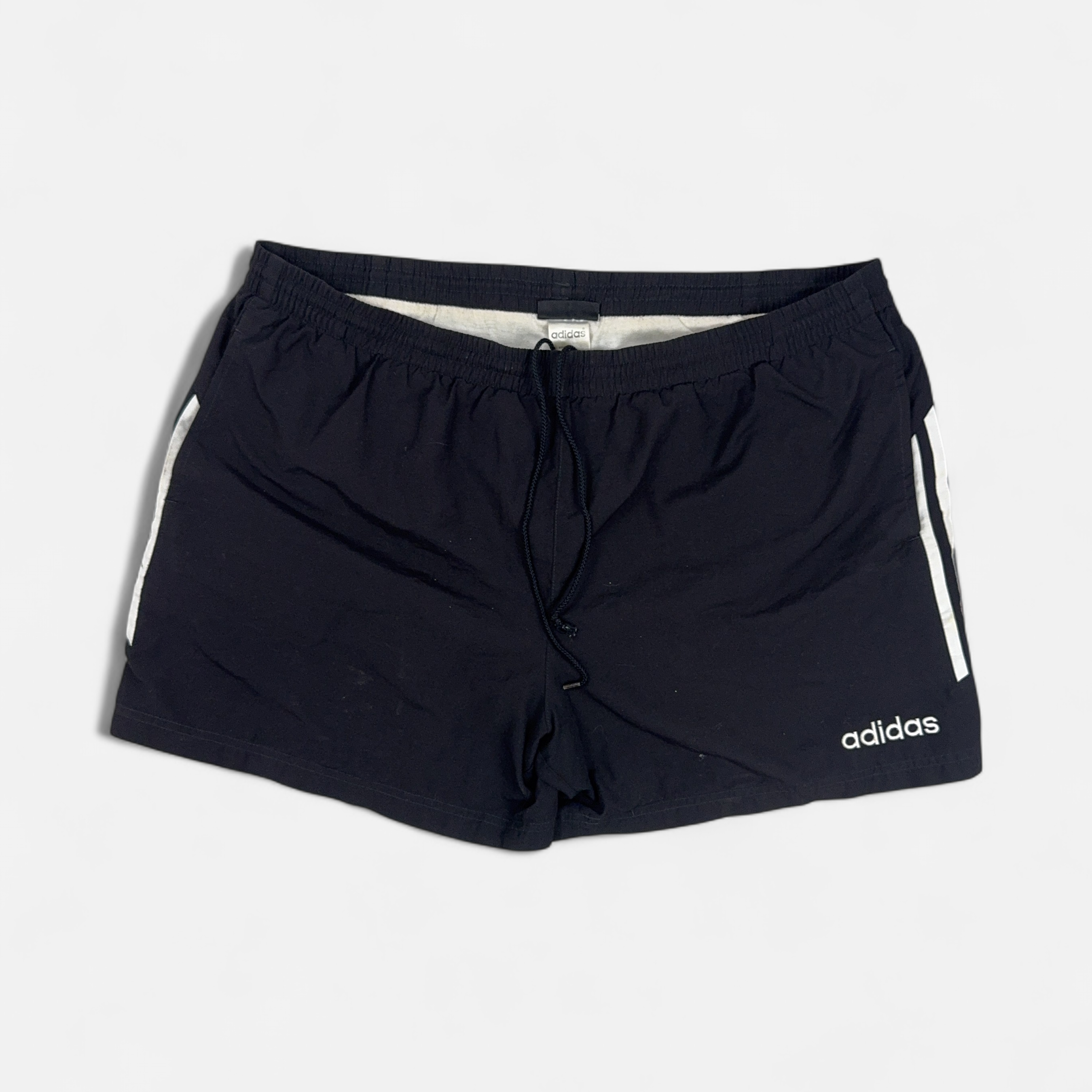 Vintage Adidas Black Shorts (XL)