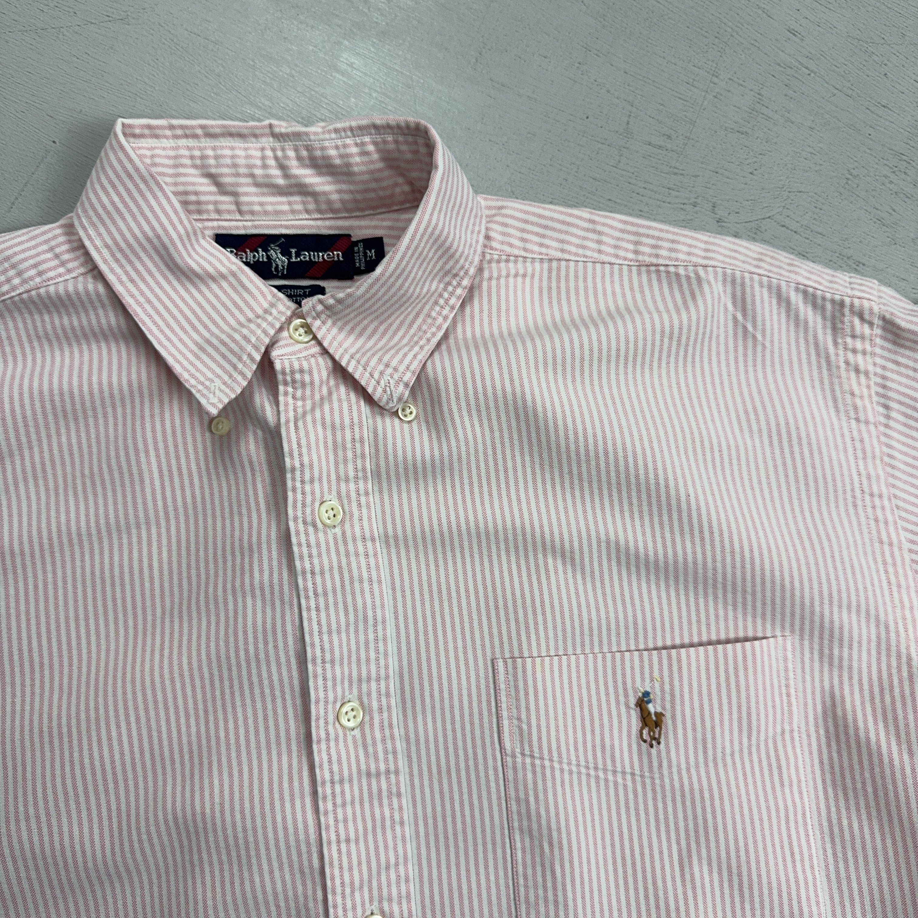 Vintage Ralph Lauren Pink Shirt (M)