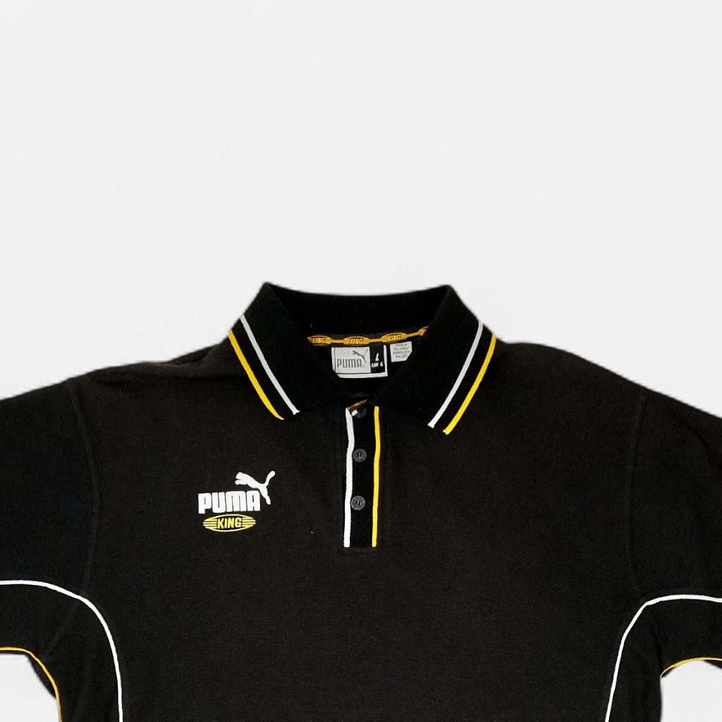 Vintage Puma Black Top (Oversized L)