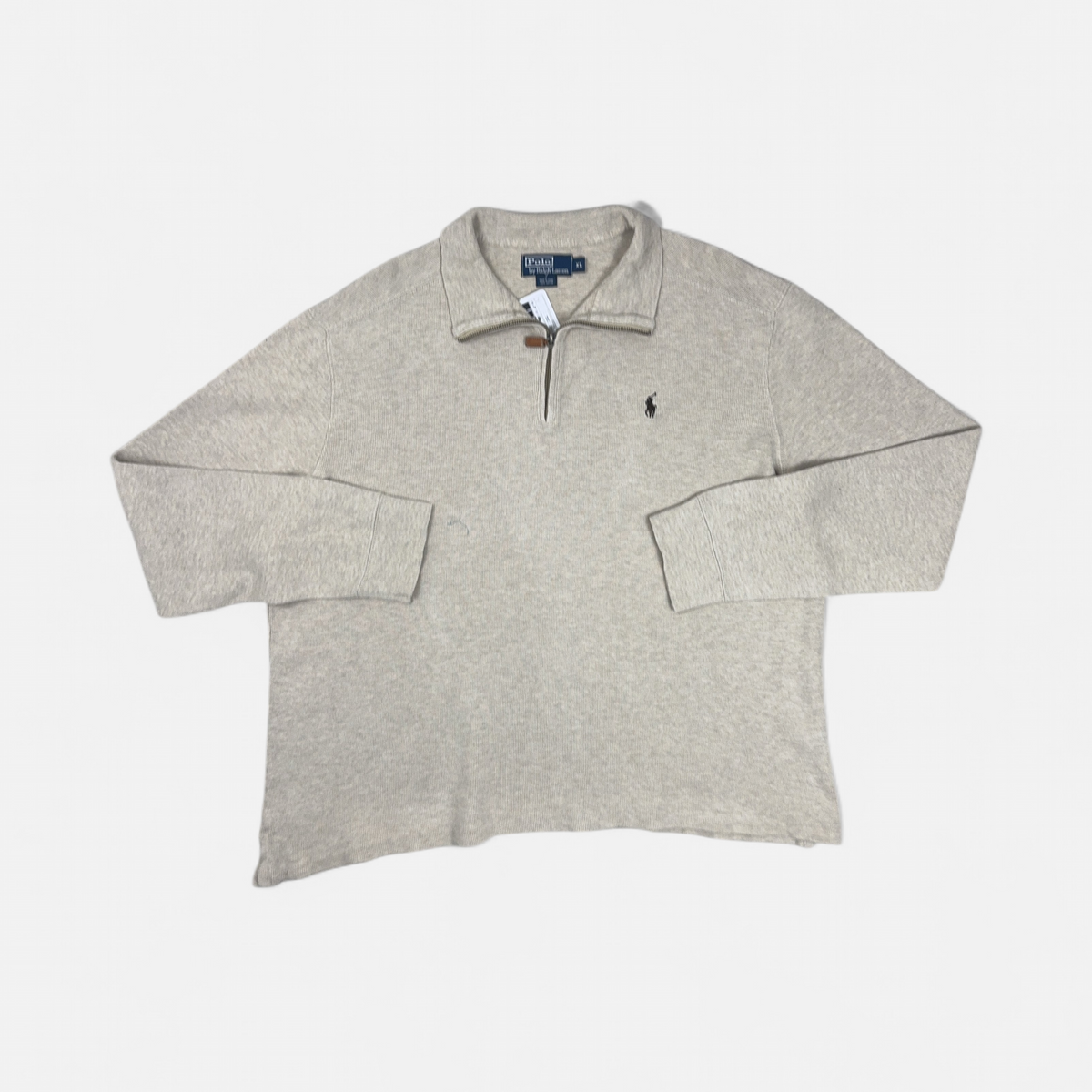 Vintage Ralph Lauren Beige 1/4 Zip