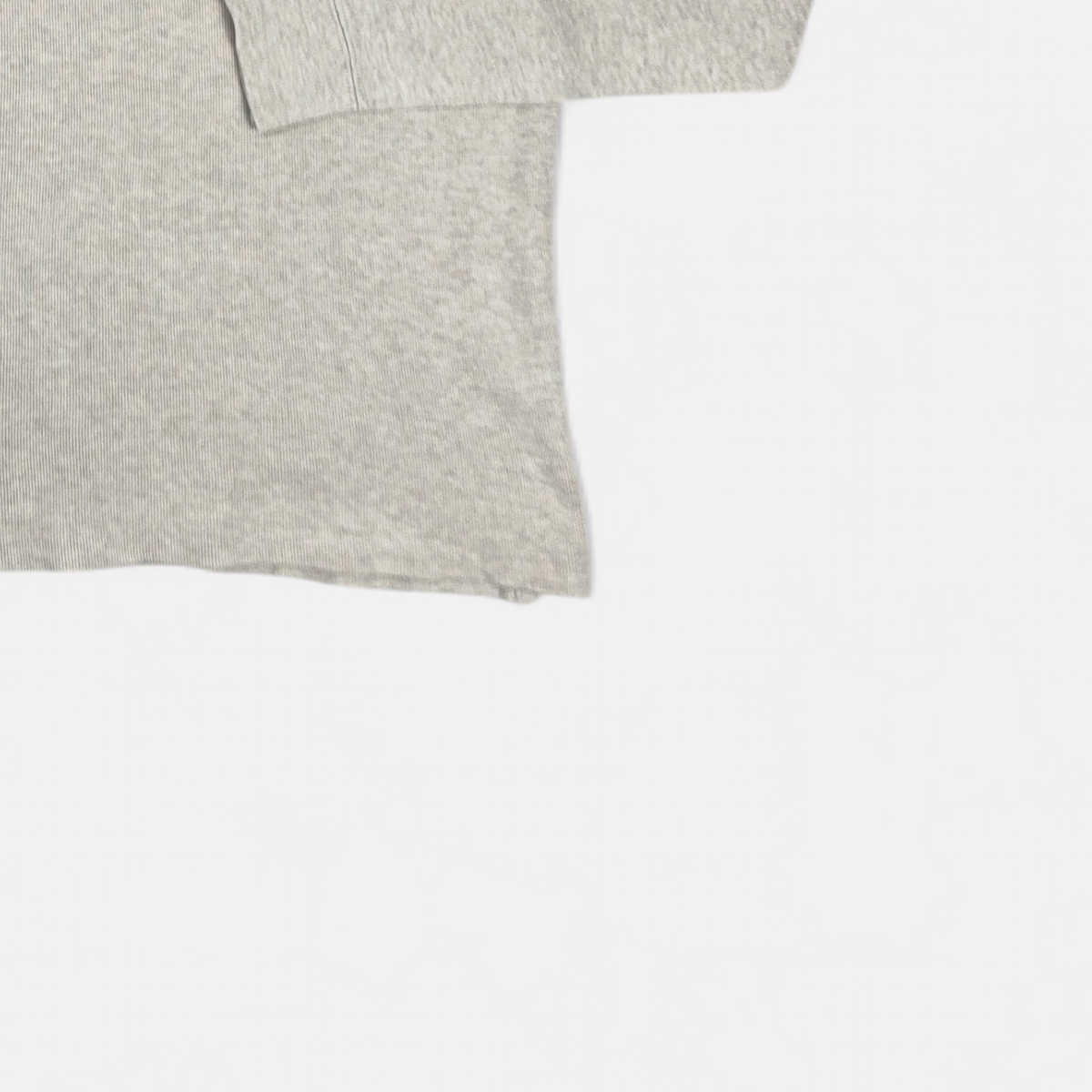 Vintage Ralph Lauren Beige 1/4 Zip detail