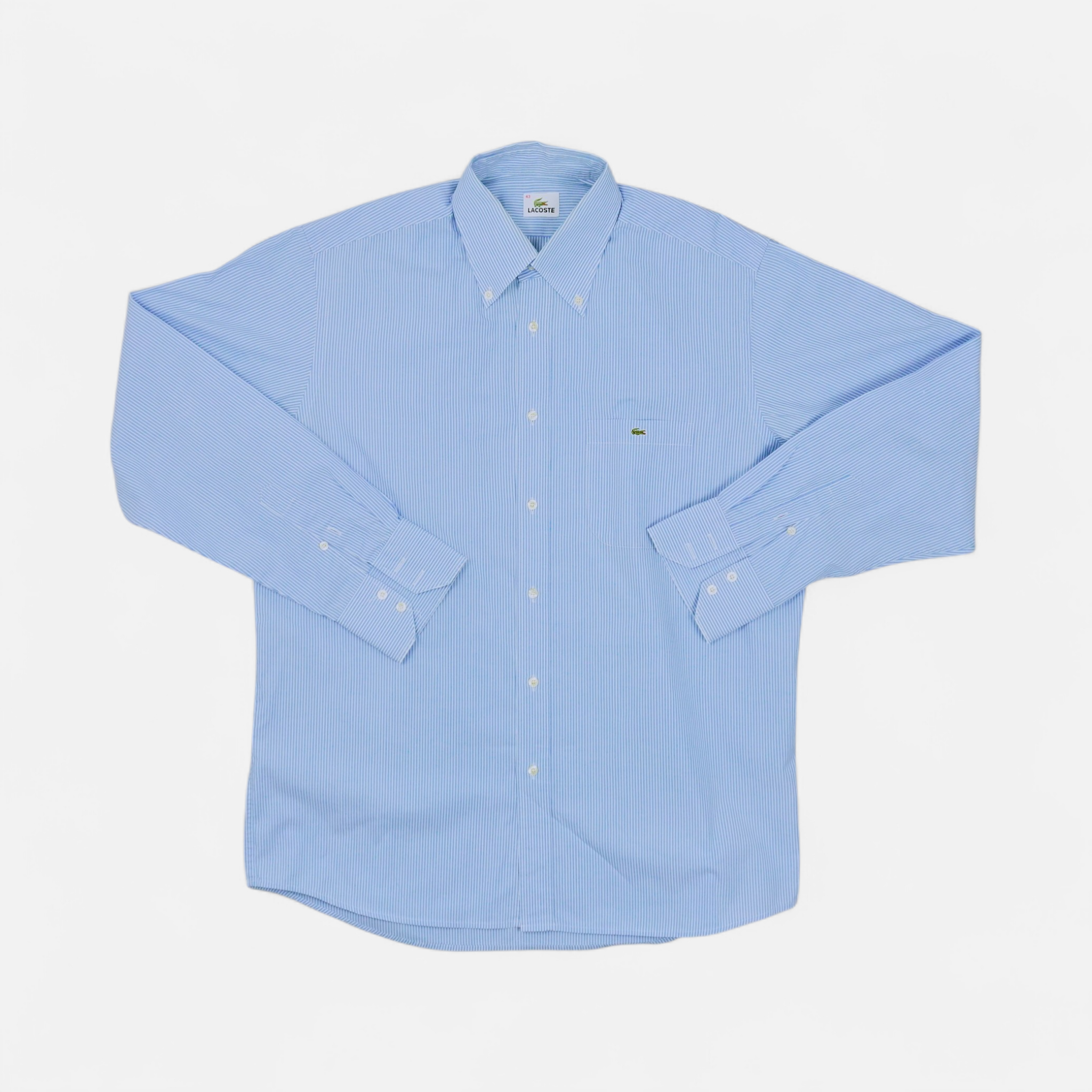 Vintage Lacoste Blue Shirt (L)