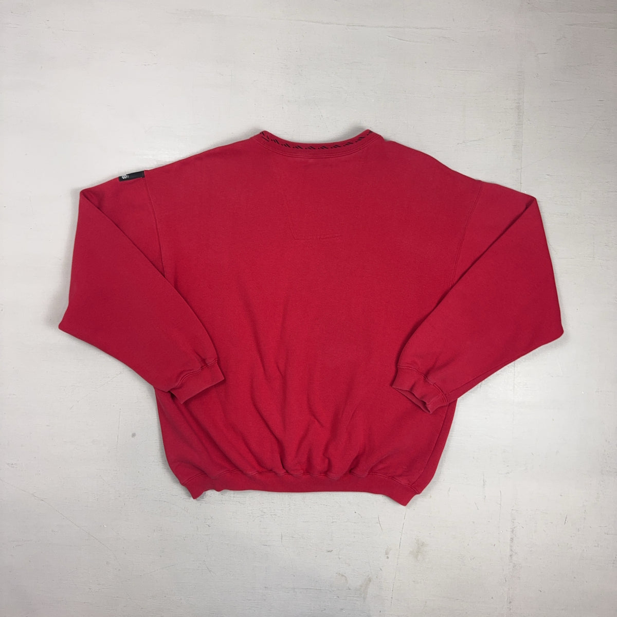 Vintage Adidas Red Sweatshirt (M)