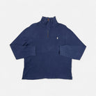Vintage Polo Ralph Lauren Blue 1/4 Zip (L)