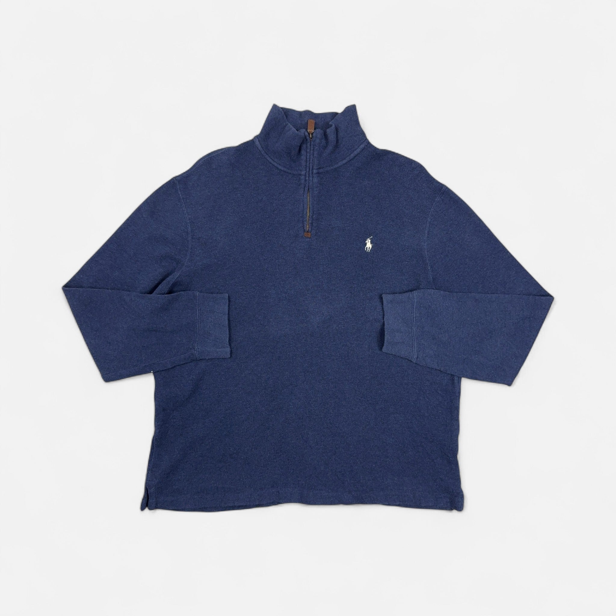 Vintage Polo Ralph Lauren Blue 1/4 Zip (L)