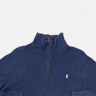 Vintage Polo Ralph Lauren Blue 1/4 Zip (L)