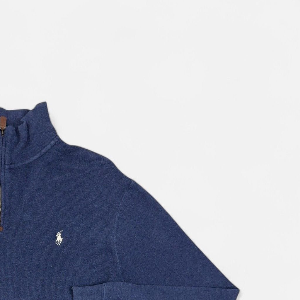 Vintage Polo Ralph Lauren Blue 1/4 Zip (L)