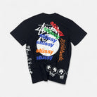 Stussy Graffiti Design Black T-shirt (XL)