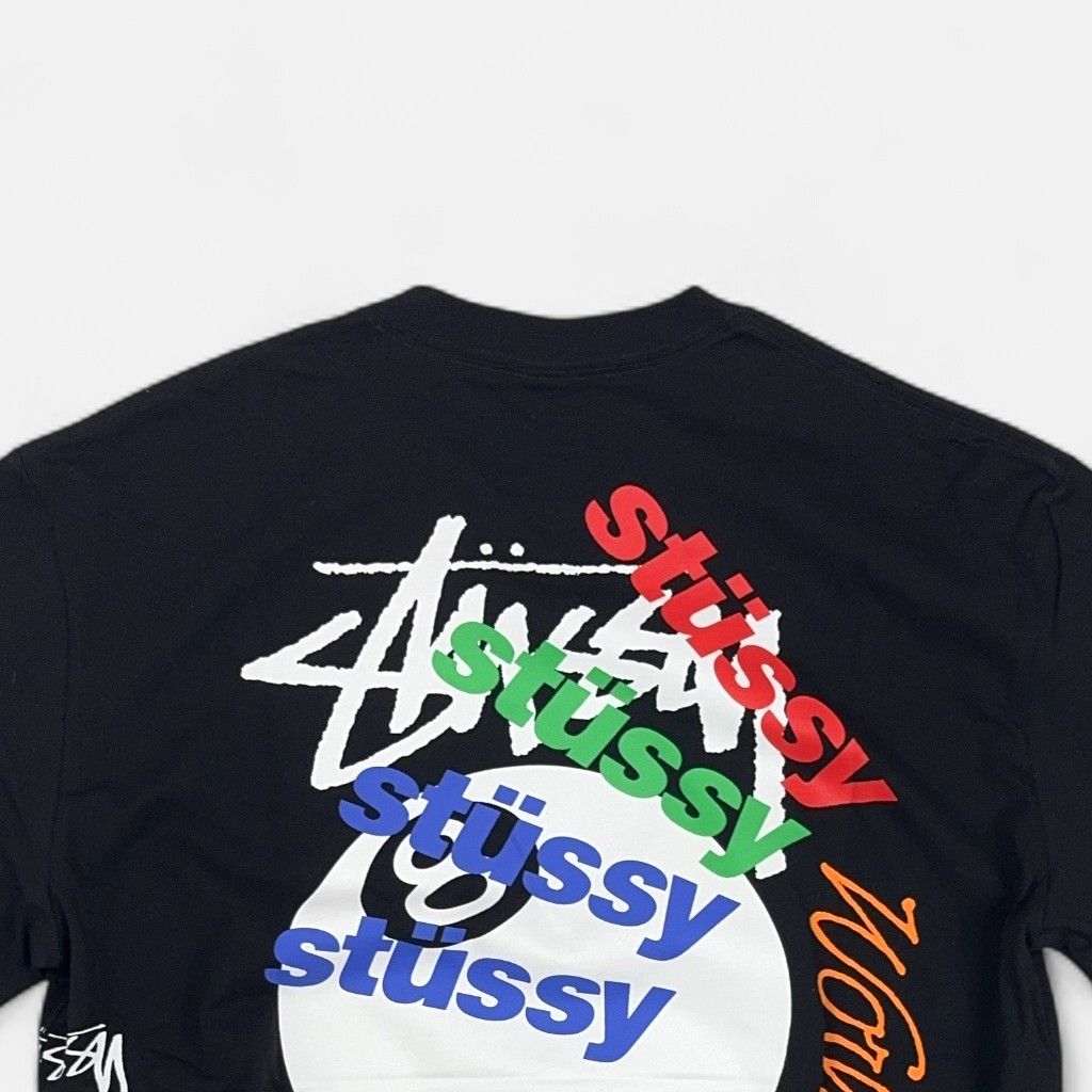 Stussy Graffiti Design Black T-shirt (XL)