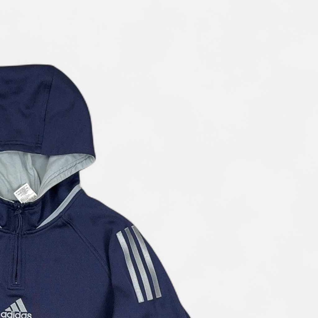 Vintage Adidas Blue Champions League Hoodie (M)