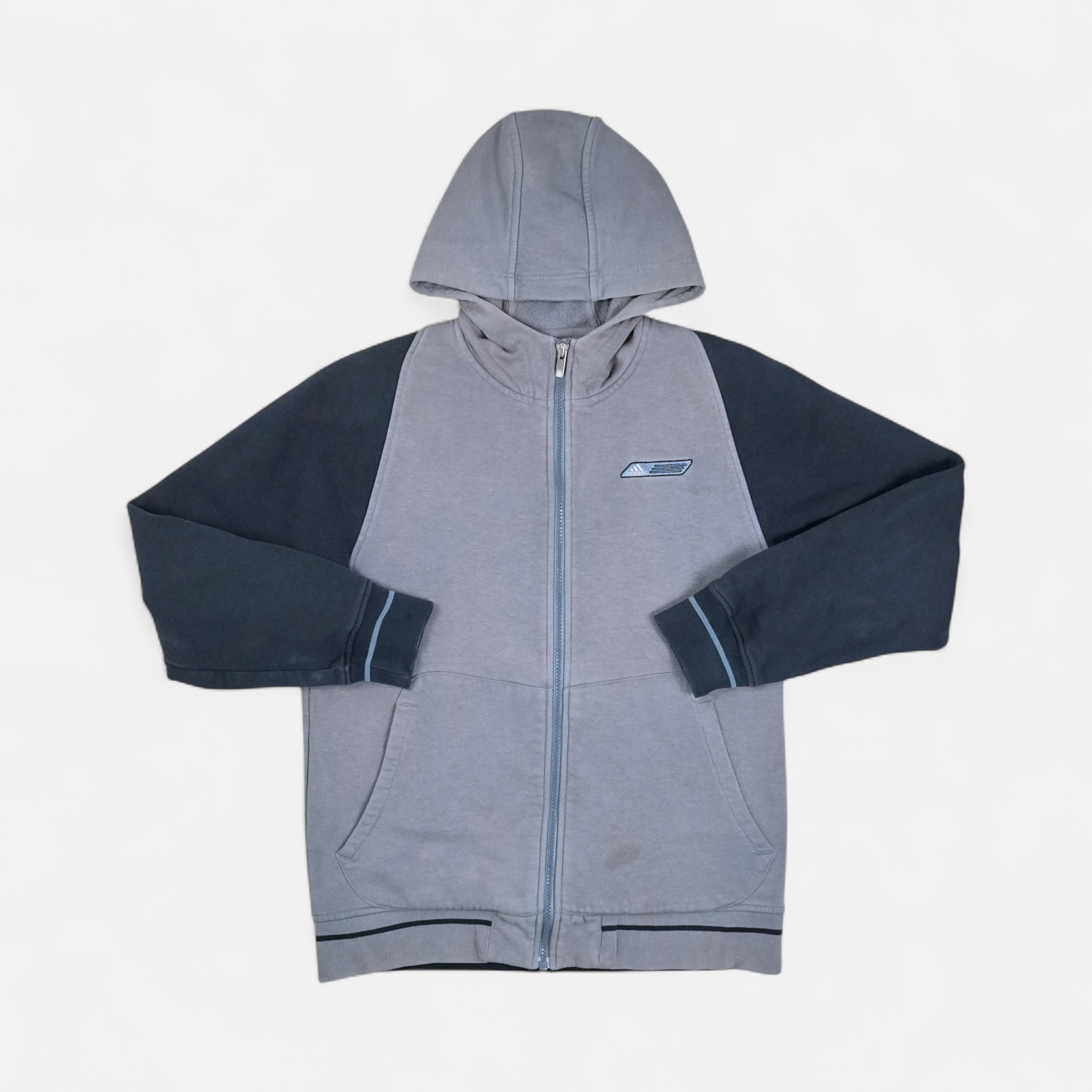 Vintage Grey Hoodie (L)