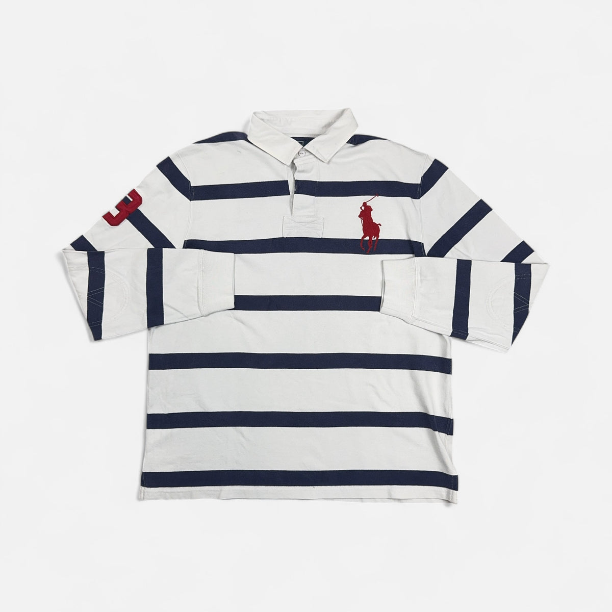 Vintage Polo Ralph Lauren White 1/4 Zip (XL)