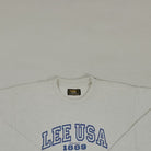 Vintage Lee White Sweatshirt (M)