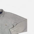 Vintage Ralph Lauren Grey Shirt (XL)