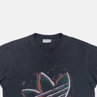 Vintage Adidas Black T-shirt (XL) detail