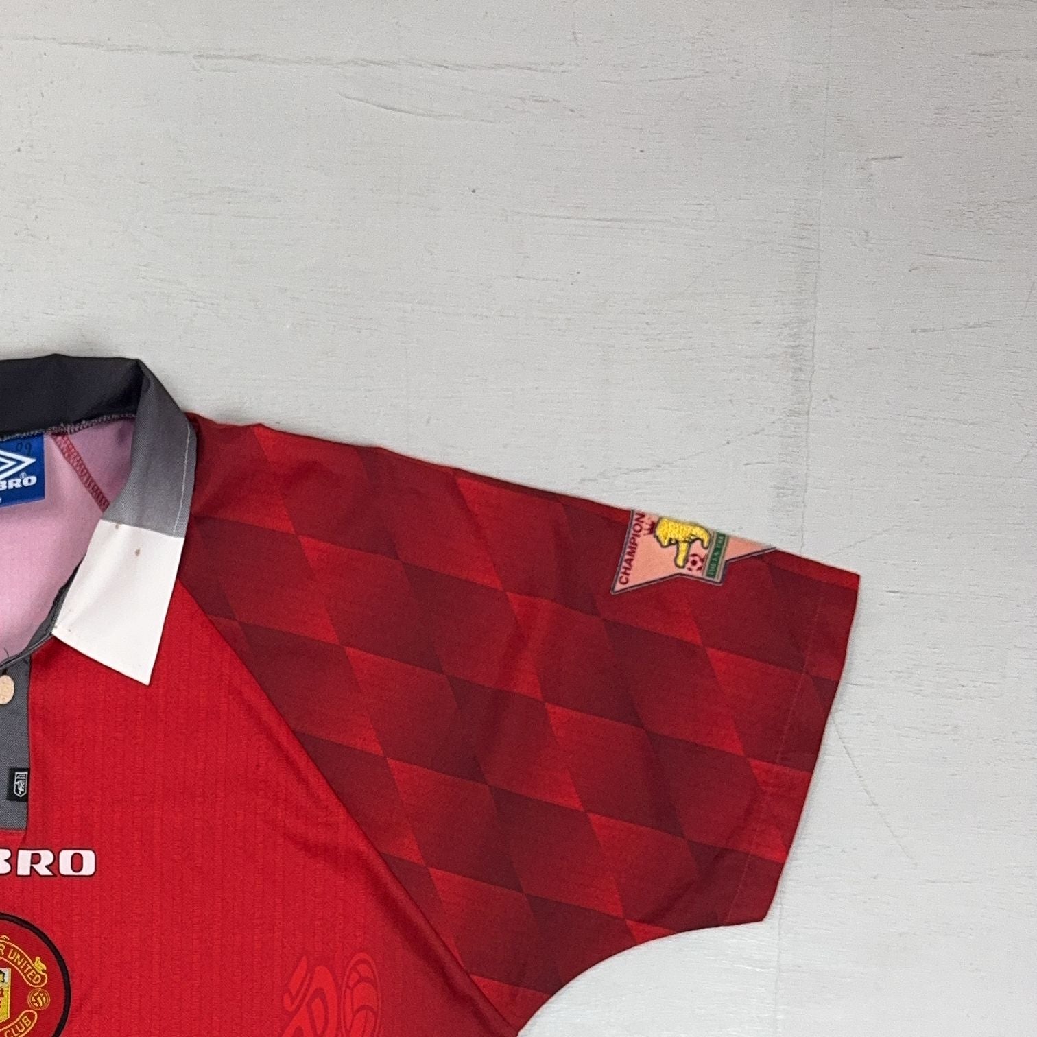 Manchester United G. Neville 1994/1996 Umbro Home Jersey (M)