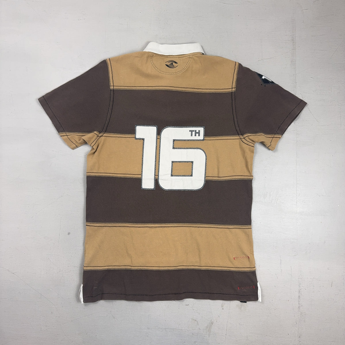 Vintage Adidas Brown Football Jersey (M)
