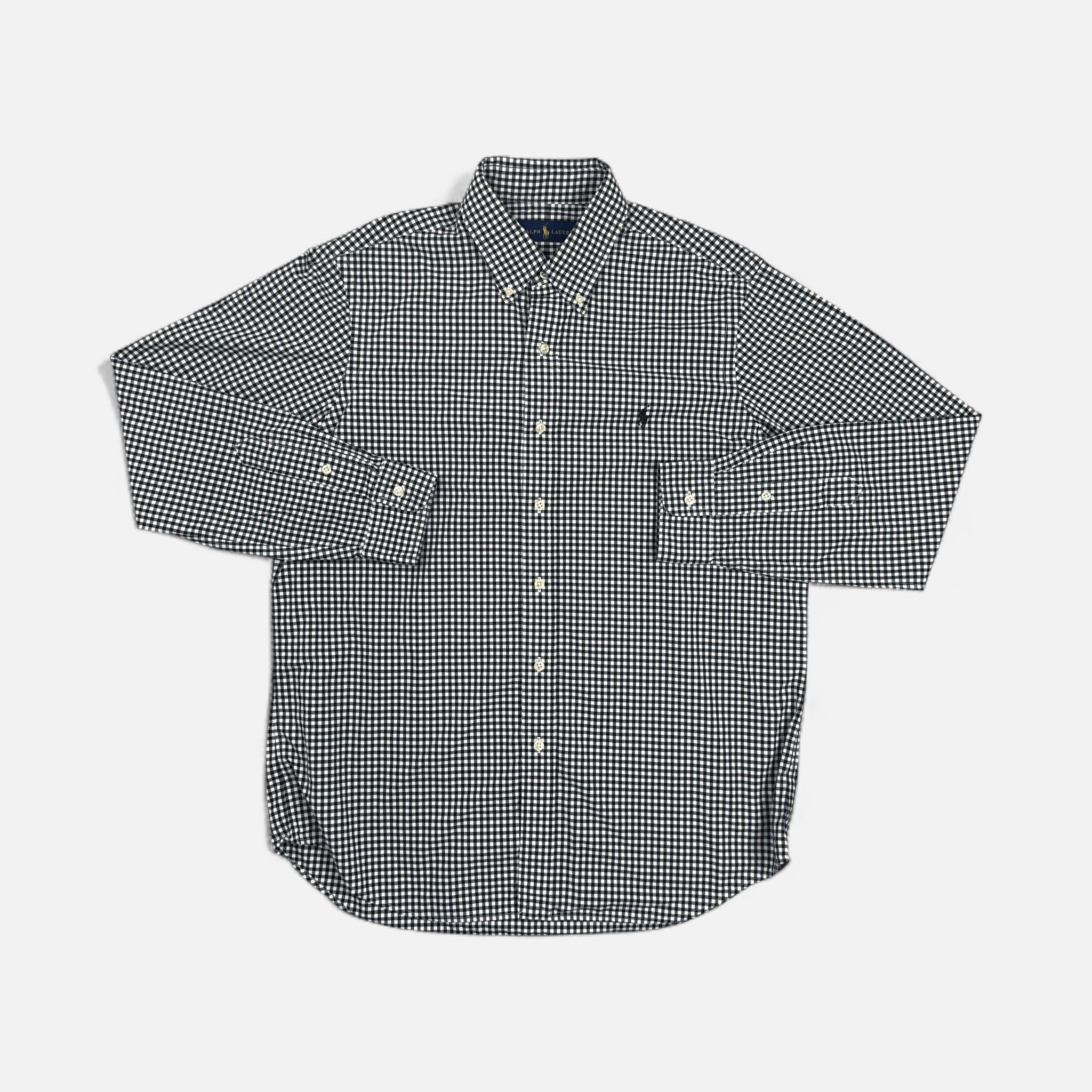 Vintage Ralph Lauren Black Shirt (L)