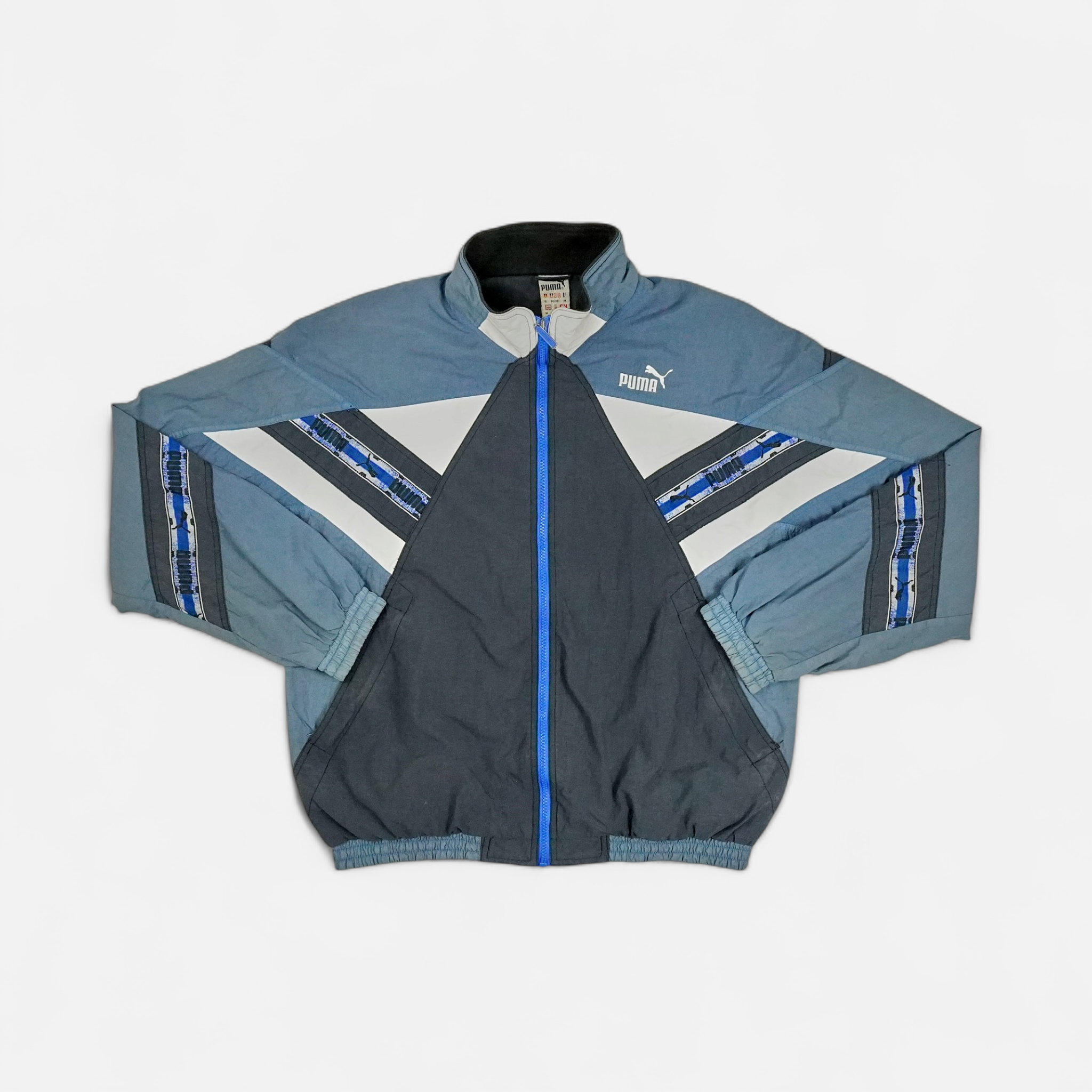 Vintage Puma Blue Trackjacket (M)