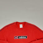 Vintage Adidas Red Sweatshirt (S)