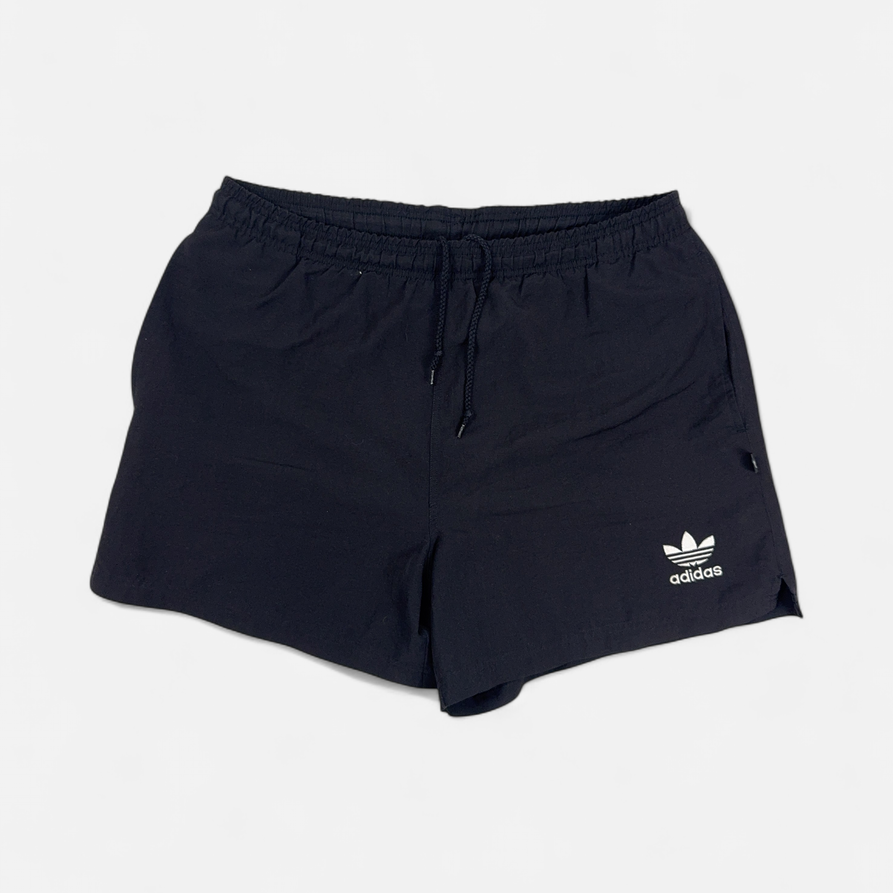 Vintage Adidas Black Shorts (S)