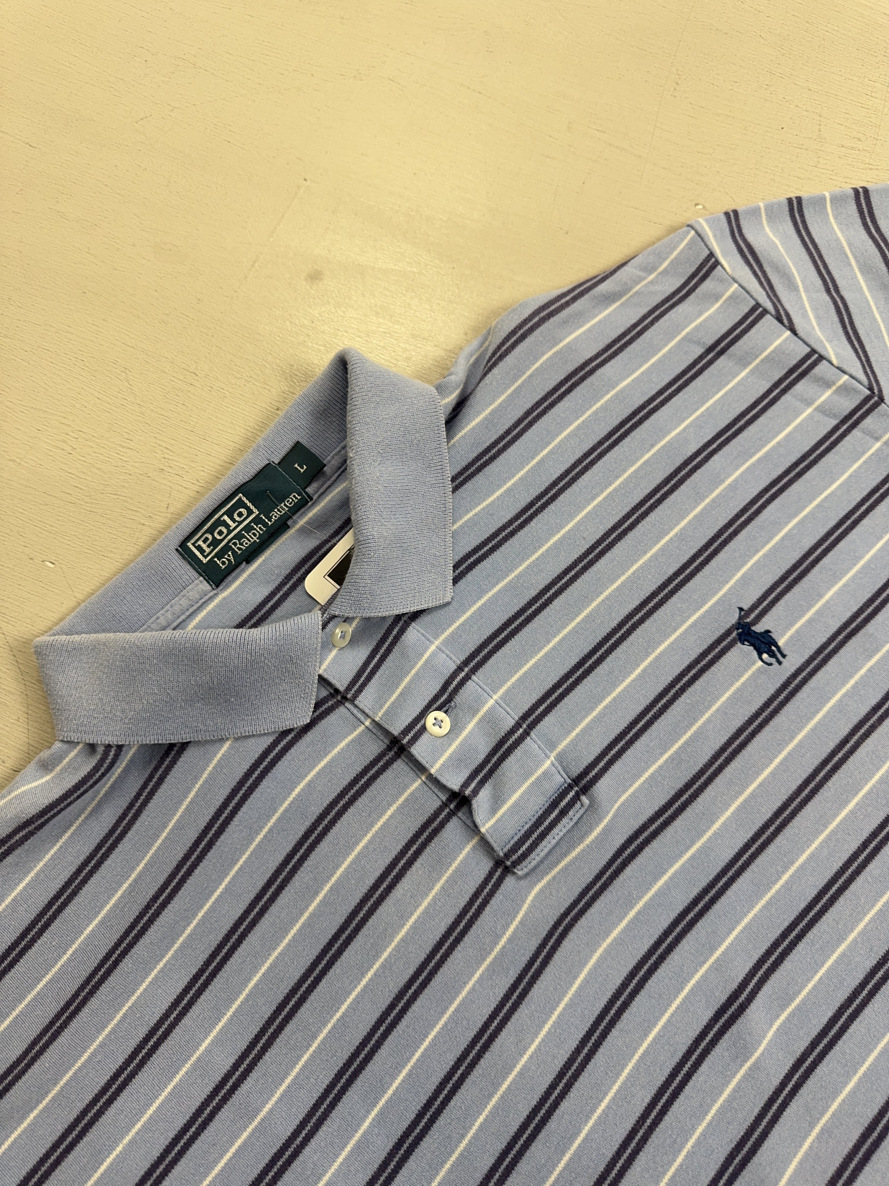 Vintage Polo Ralph Lauren Blue Shirt (L)
