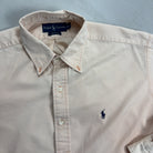 Vintage Ralph Lauren Salmon Pink Shirt (L)