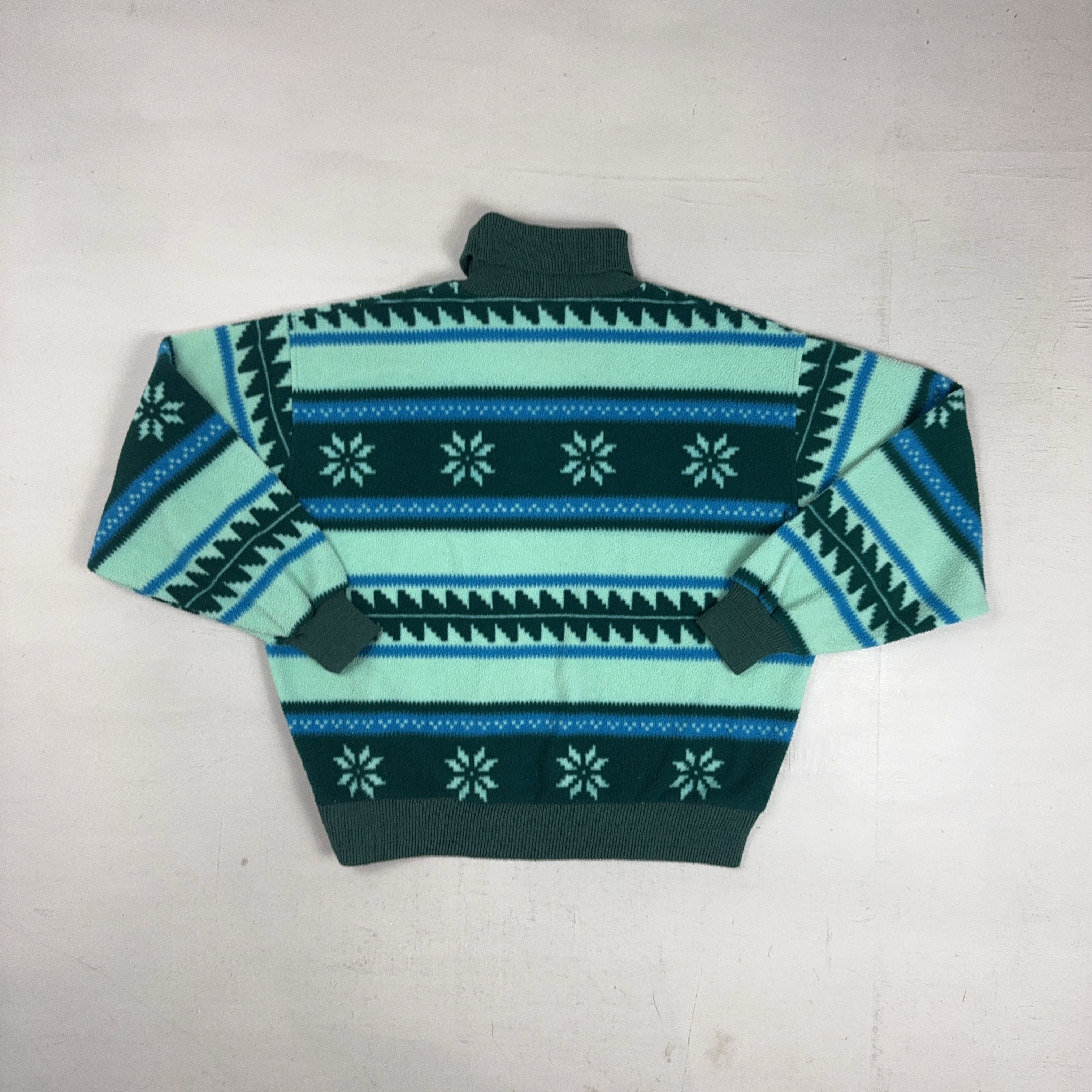 Vintage Kappa Multicoloured Knit Jumper (M)