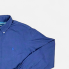 Vintage Ralph Lauren Blue Shirt (XL)