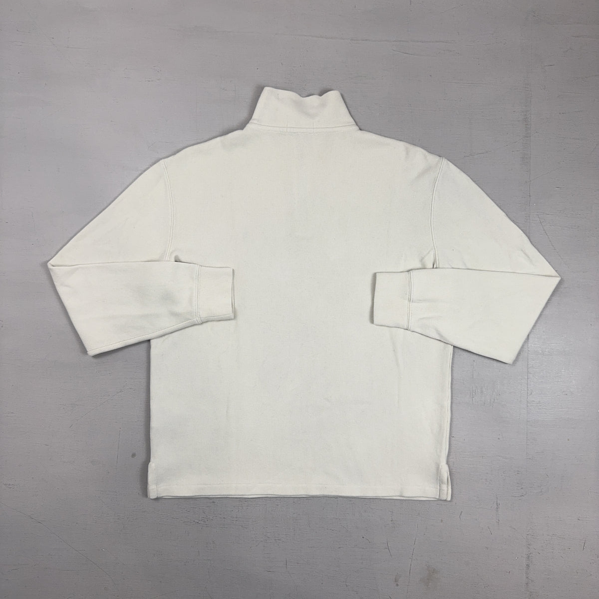 Vintage Polo Ralph Lauren White 1/4 Zip (M)