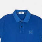 Vintage Stone Island Blue Polo Shirt (L) detail