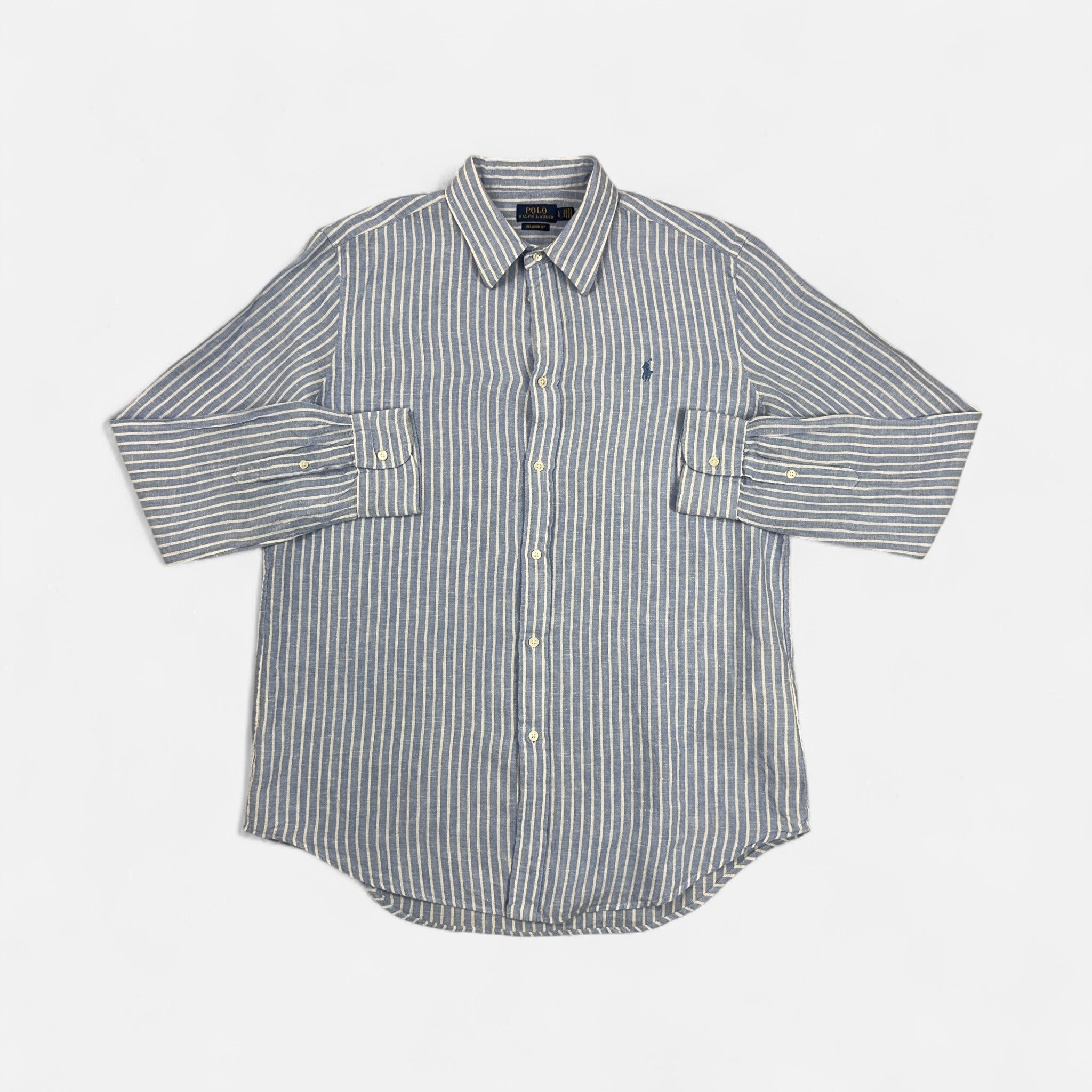 Vintage Polo Ralph Lauren Blue Shirt (L)