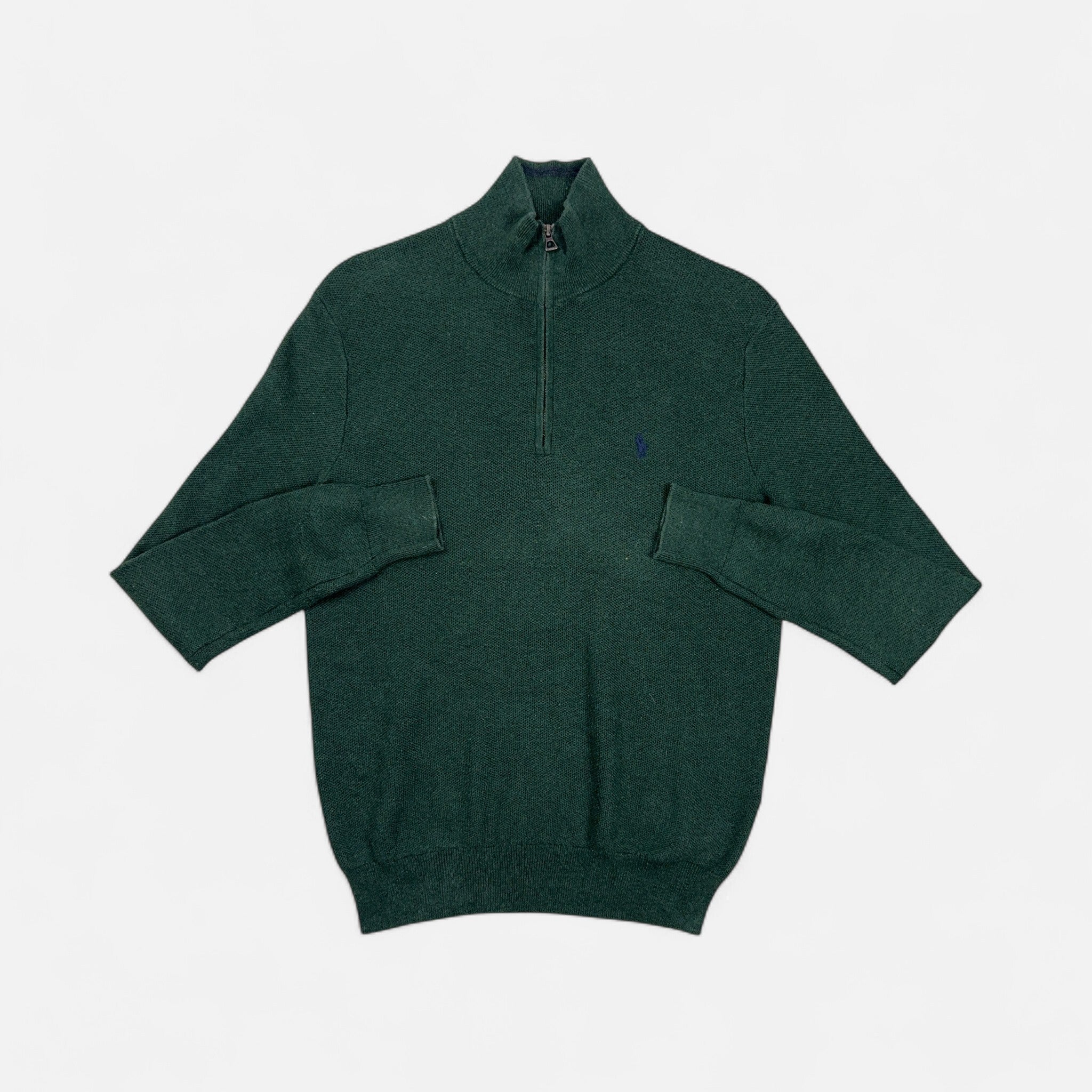 Vintage Polo Ralph Lauren Green 1/4 Zip (XS)