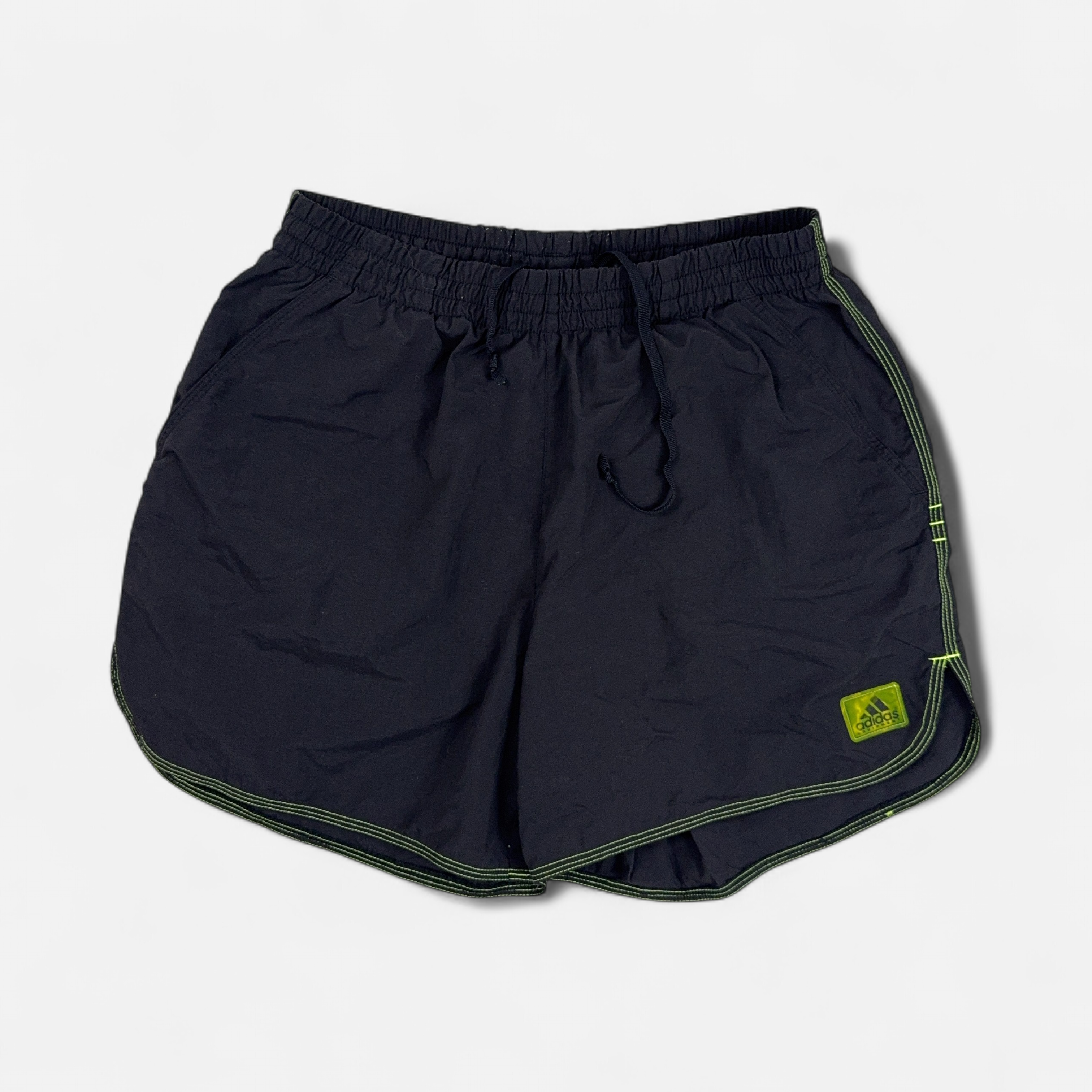 Vintage Adidas Equipment Black Shorts (M)