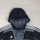 Vintage Adidas Black Hoodie (M)