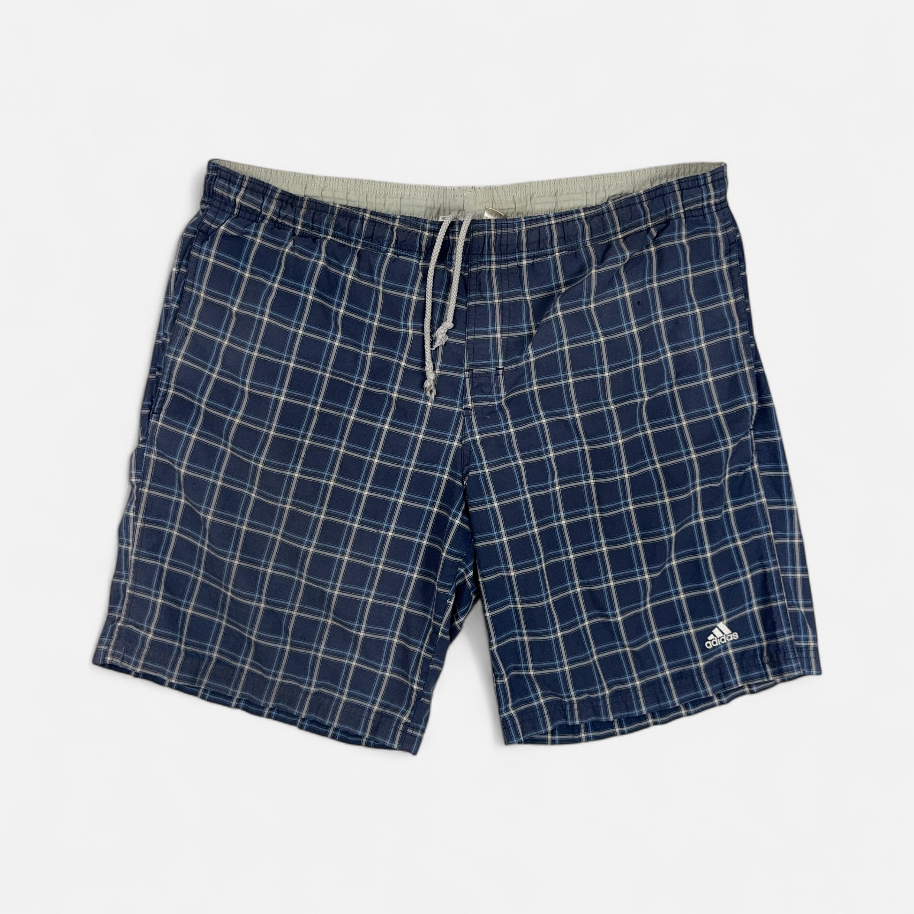 Vintage Adidas Blue Shorts (L)