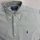 Vintage Ralph Lauren Blue Shirt (M)