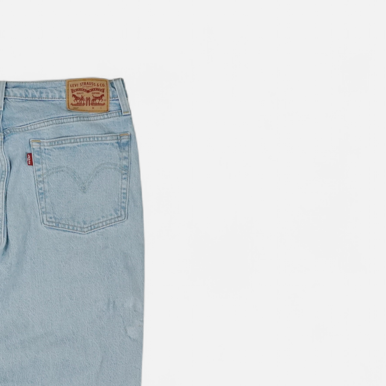 Vintage Levi Strauss & Co. Blue Jeans (W30 L28)