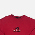 Vintage Adidas Red Sweatshirt (M)