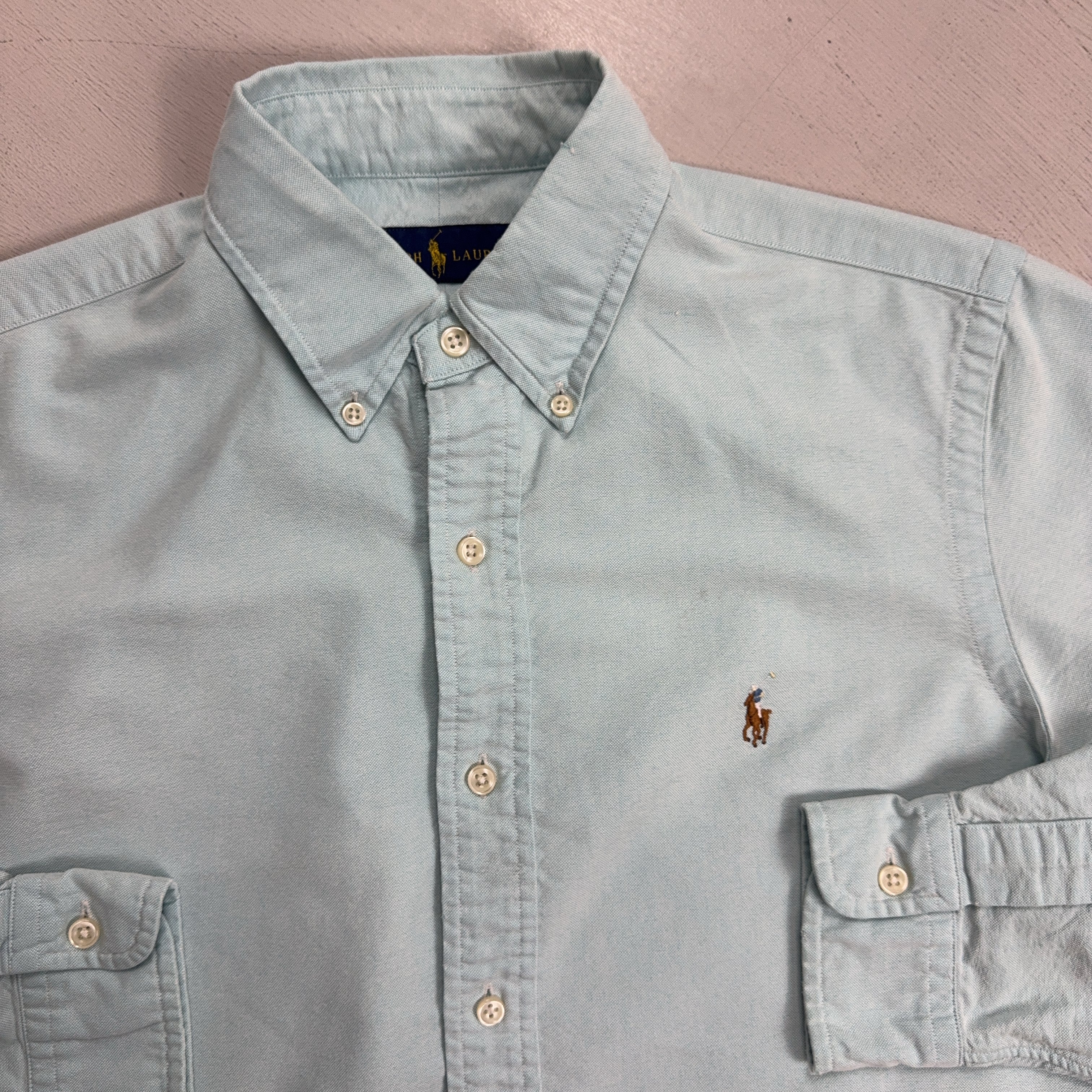 Vintage Ralph Lauren Blue Shirt (S)